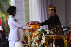 Berasal dari Boyolali, Seperti Ini Sosok Salma, Si Pembawa Baki Bendera Pusaka 2019 