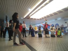 Rayakan Kemerdekaan, Milenial Angkasa Pura Gelar Flashmob Perkenalkan Pahlawan Penerbangan