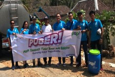 POP! Hotel Sangaji Tugu Beri Bantuan Air Bersih