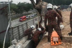 Dua WNI Meninggal Tertimpa Beton di Proyek Pembangunan Saluran Air Malaysia
