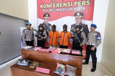 Edarkan Narkoba dari Napi, Kakak Beradik di Madiun Ditangkap Polisi