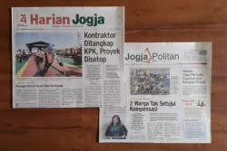  HARIAN JOGJA HARI INI : Kontraktor Ditangkap KPK, Proyek Disetop