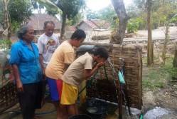 Air Muncrat Tanpa Dorongan Pompa Muncul Lagi di Gunungkidul
