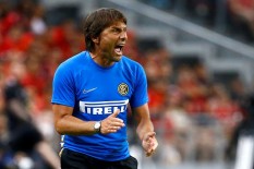Inter Hadapi Lecce, Conte Hadapi Debut Emosional 