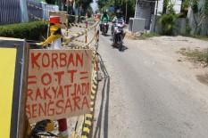 Proyek Saluran Air Hujan di Jogja Mangkrak Pasca OTT KPK, Warga Terganggu