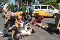 Tekan Korban Kecelakaan, Komunitas Dilatih Penanganan Kegawatdaruratan