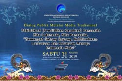  Kominfo Sosialisasi Pendidikan Karakter Pancasila Lewat Wayang
