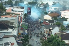 Di Papua, Menteri Basuki Perintahkan Jajarannya Bersihkan Puing-Puing