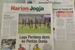 HARIAN JOGJA HARI INI: Laga Perdana demi ke Pentas Dunia