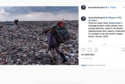 Leonardo DiCaprio Unggah Foto Bantar Gebang dan Sebut TPS Terbesar Dunia. Mengkritik?