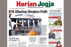 HARIAN JOGJA HARI INI : KPK Kibarkan Bendera Putih