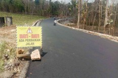Perbaikan Empat Ruas Jalan di Gunungkidul Telan Rp28,8 Miliar