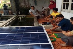 Kelompok Tani Ikan di Sedayu Bantul Diberi Solusi Energi Alternatif