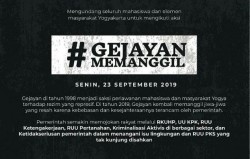 #GejayanMemanggil Menggema & Jadi Trending di Medsos