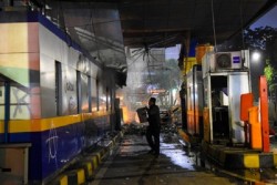 Ini Fasilitas Publik di Jakarta yang Rusak Akibat Demo Ricuh