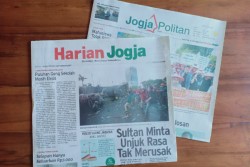 HARIAN JOGJA HARI INI: Sultan Minta Unjuk Rasa Tak Merusak