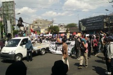 Aksi #GejayanMemanggil Jilid II Berakhir Tertib, Massa Bubar Sebelum Gelap