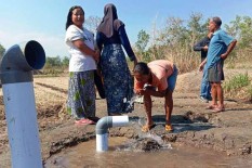 Operasional Sumur Bor Disetop, 3 Dusun di Sleman Krisis Air Bersih
