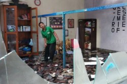 Kebakaran Terjadi di SMA 1 Jogja, Ruang Kegiatan Siswa Hangus