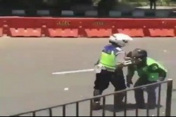 Tendang dan Pukul Driver Ojol, Aipda R Dimutasi