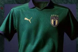 Baru dari Puma, Seragam Baru Timnas Italia Warna Hijau