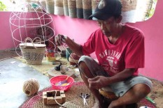 Perajin Serat Alam di Sentolo Masih Bergantung Pada Bahan Baku Luar Daerah