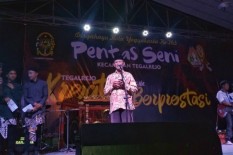 Puluhan Potensi Seni Tegalrejo Unjuk Kebolehan