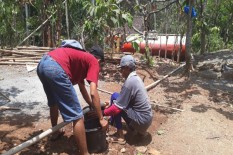 Puncak Musim Kemarau, Harga Air Tembus Rp400.000/Tangki