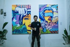 PURNA SUKMA HIDAYAT : Karya Seni Rupa Dua Dimensi dari Impian, Doa dan Cerita