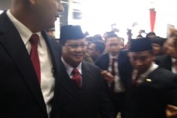Hadir di Pelantikan Jokowi-Ma'ruf, Prabowo-Sandi Nyatakan Komitmen Bersama Membangun Bangsa