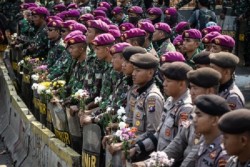 1.500 Aparat Kawal Demo Mahasiswa Pascapelantikan Jokowi