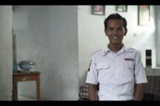 Inilah Mustofa, Satpam Honorer Pemenang Undian Rumah 