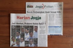 HARIAN JOGJA HARI INI: Jadi Menhan, Prabowo Kelola Rp127 Triliun