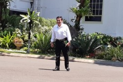 Fachrul Razi & Ida Fauziyah Datang Hampir Bersamaan ke Istana 