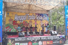 Dispar Gelar Festival Dolanan Anak dan Jajanan Pasar di Tahura Bunder