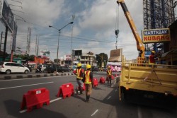 Underpass Kentungan Akan Dihiasi Ornamen Khas Sleman