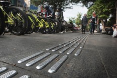 Guiding Block di Trotoar Malioboro Rusak Diduga karena Dilewati Roda Gerobak