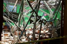 Atap Sekolah yang Ambruk di Pasuruan Baru Berusia 2 Tahun