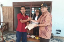 Hujan Tiba, Petani Gunungkidul Dapat Bantuan Benih Padi