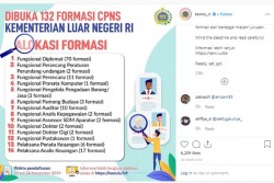 Kemenlu Buka 132 Formasi CPNS, Simak Tata Cara Pendaftarannya di Sini