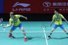 Kevin/Marcus Pertahankan Gelar Fuzhou Open 2019