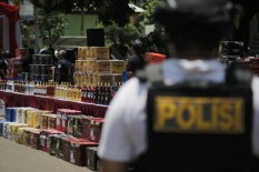 Satpol PP Sleman Gencar Razia Minuman Alkohol sampai Pedesaaan