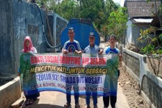 Alumnus SMA Negeri 2 Wonosari Salurkan Air Bersih
