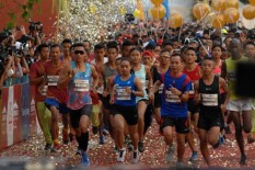 Cuaca Panas, Peserta Borobudur Marathon Disarankan Banyak Minum