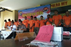 Dua Pekan, 17 Tersangka Curanmor Diringkus