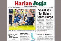 HARIAN JOGJA HARI INI: Sosialisasi Tol Belum Bahas Harga