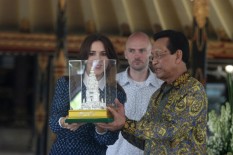 Putri Mahkota Denmark Dijamu Keluarga Kraton Jogja