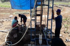 Warga Giritirto Gunungkidul Peroleh Bantuan Sumur Bor 