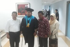 Amputasi Kaki Tak Halangi Faris Mengukir Prestasi