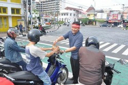 Kanwil Perbendaharaan Yogyakarta Kampanyekan Antikorupsi di Tugu Jogja